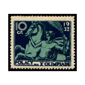 (POLSKI Ruch Olimpijski) Polacy na X Olimpiadę. 1932.