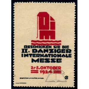 (TARGI i wystawy) Beschicken Sie die II. Danziger Internationale Messe. 2.-5. Oktober 1924.
