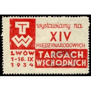 (TARGI i wystawy) XIV Międzynarodowe Targi Wschodnie. Lwów 1 - 16.IX.1934.