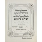 HAYDN Joseph, Vollständige Sammlung der Quartette für zwei Violinen, Viola und Violoncello.