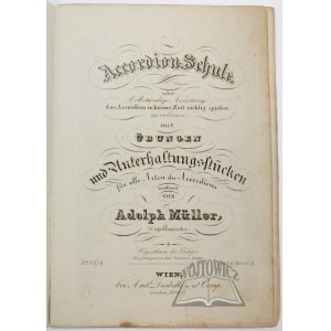 MÜLLER Adolf, Accordion-Schule.