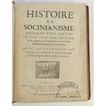 (GUICHARD Louis Anastase), Histoire du Socinianisme, divise'e en deux parties.