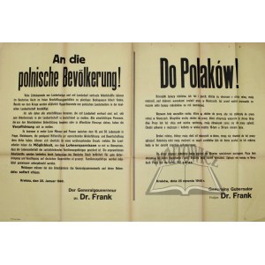 DO POLAKÓW! An die polnische Bevölkerung!