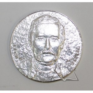 (SOLIDARNOŚĆ - Lech Wałęsa). Medal pamiątkowy.