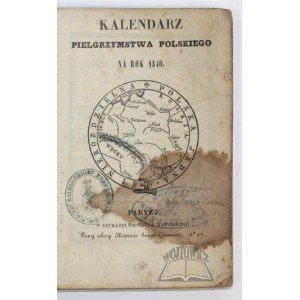 KALENDARZ Pielgrzymstwa Polskiego na rok 1840.