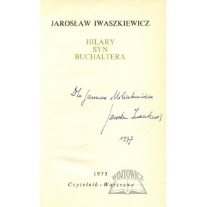 IWASZKIEWICZ Jarosław, Hilary syn buchaltera.