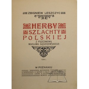 LESZCZYC Zbigniew, Herby szlachty polskiej.