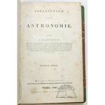 LITTROW Joseph Johann von, Vorlesungen über Astronomie.