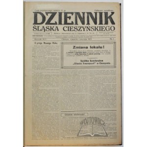 DZIENNIK Śląska Cieszyńskiego.