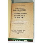 KONARSKI- O SKUTECZNYM RAD SPOSOBIE t.1-4 (komplet w 2 wol.)