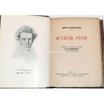 KIERKEGAARD - WYBÓR PISM Lwów 1914 skóra