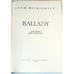 MICKIEWICZ - BALLADY 1955 ilustr. SZANCER