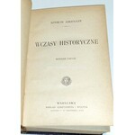 ASKENAZY-  WCZASY HISTORYCZNE. t.1  Warszawa 1902 Napoleon