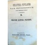 BERNSTEIN - BIBLIOTEKA NAUK PRZYRODZONYCH t.1-3 [współoprawne] wyd. 1858