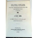 BERNSTEIN - BIBLIOTEKA NAUK PRZYRODZONYCH t.1-3 [współoprawne] wyd. 1858