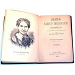 ŻMICHOWSKA- PISMA t.1-4 wyd. 1885r. feminizm
