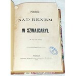 KOŹMIAN - PODRÓŻ NAD RENEM I W SZWAJCARYI wyd. 1877
