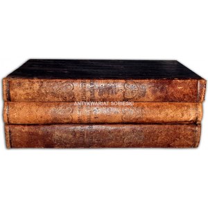 BIBLIOTEKA WARSZAWSKA tom 1-3 z 1852 roku ryciny