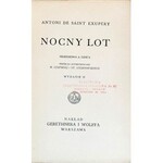 SAINT-EXUPÉRY - NOCNY LOT wyd.1 Warszawa 1933