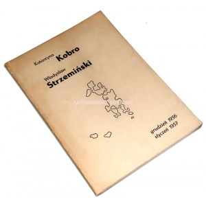 KATARZYNA KOBRO, WŁADYSŁAW STRZEMIŃSKI. ŁÓDŹ, XII 1956-I 1957. Katalog