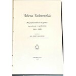 ORŁOWSKI - HELENA PADEREWSKA. NA PIĘTNASTOLECIE JEJ PRACY NARODOWEJ I SPOŁECZNEJ 1914-1929