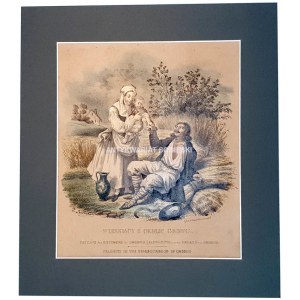JAN NEPOMUCEN LEWICKI (1795-1871) - WIEŚNIACY Z OKOLIC GRODNA