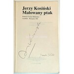 JERZY KOSIŃSKI - MALOWANY PTAK autograf