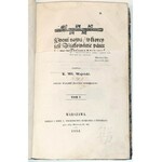 WÓJCICKI - BIBLIOTEKA STAROŻYTNA  PISARZY POLSKICH t.1 1854.