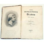 MICKIEWICZ - DZIADY cz. III wyd. Paryż 1833r. z popiersiem autora
