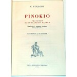 COLLODI- PINOKIO Przygody drewnianej kukiełki 1956r. ilustracje Szancer