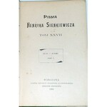 SIENKIEWICZ- LISTY Z AFRYKI 1901r.  Część I-III [komplet]