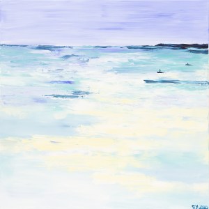 Yuliya Stratovich, Summer seascape, 2020