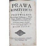 VOLUMINA LEGUM Prawa, Konstytucye y Przywileie Królestwa Polskiego y Wielkiego Xięstwa Litewskiego VOL II