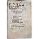 WERGILIUSZ PUBLIUS VERGILII MARONIS Bucolica, Georgica, & Aeneis, Basileae M C LI (1551).