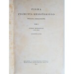 PISMA ZYGMUNTA KRASIŃSKIEGO Wydanie jubileuszowe