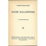 Szydłowski Tadeusz JACEK MALCZEWSKI
