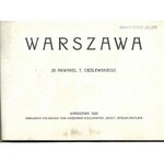 WARSZAWA 20 akwarel T. Cieślewskiego