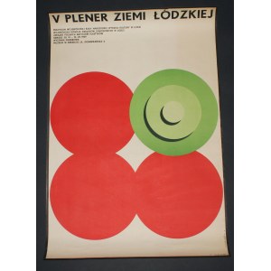 V Plener Ziemi Łódzkiej. 1969 Bogusław Balicki, Stanisław Łabęcki [Plakat]