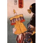 Utagawa TOYOKUNI [1769 –1825]  Para, okres Edo