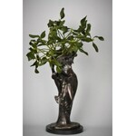 Figuratywny wazon, Francja, XX w. proj. Erte (Romain de Tirtoff)