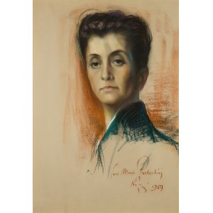 Józef Kidoń (1890 Rudzica – 1968 Warszawa), Portret kobiety (Maria Płachecka), 1959 r.