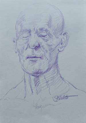 Dariusz Kaleta Dariuss (Ur. 1960), Portret mężczyzny