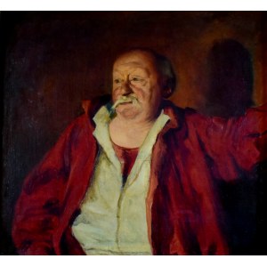 Józef Mehoffer (1869-1946), Portret Aleksandra Dejeana, 1895