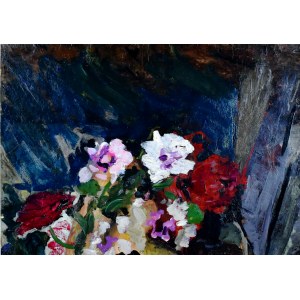 Stanisław Kamocki (1875-1944), Martwa natura z kwiatami, ok. 1900