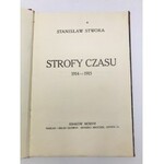 Stwora Stanisław Strofy czasu [Dedykacja]
