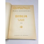 Kossowska Maria Biblia w języku polskim