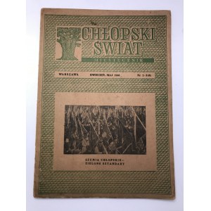 Miesięcznik Chłopski świat kwiecień - maj 1946