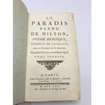 Milton John La Paradis perdu… [Raj utracony]