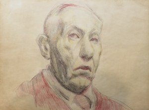 Stanisław Kamocki (1875-1944), Autoportret z prawego en trois quatre