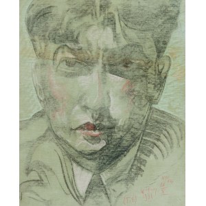 Stanislaw Ignacy Witkiewicz Witkacy (1885-1939), Portrait of a Man